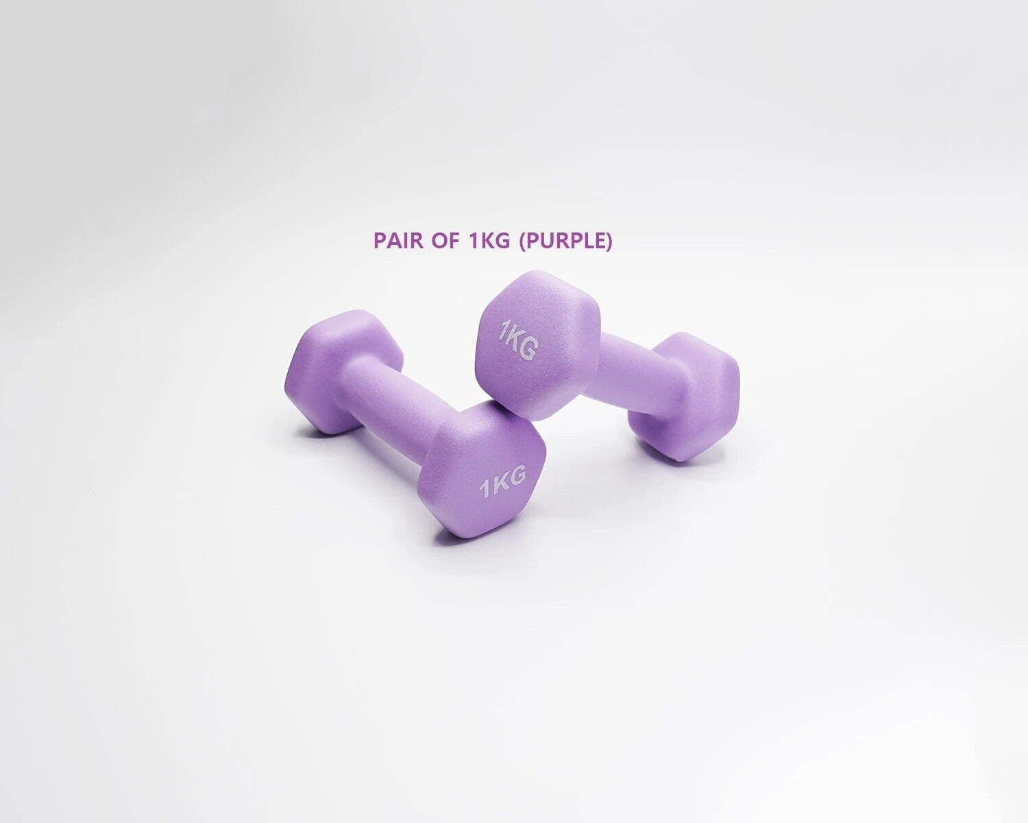 Neoprene Dumbbell Pair – Non-Slip Grip, Cast Iron Core – Gym Fitness Weights